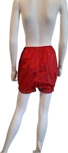 1950s Red Novelty Square Dance Panties Bloomers Swing Your Partner Tap Pant - Fashionconstellate.com