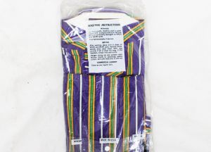 Size 10 Teen Boy's Purple Shirt - As Is Faded 1960s 70s Cotton Striped Long Sleeve Top 60s Mod Teen - Fashionconstellate.com