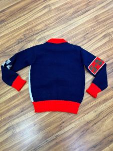 Childrens Size 6 | 1980's Vintage Novelty Porsche Intarsia Knit Sweater by Daniel and Danielle - Fashionconstellate.com
