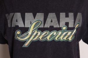 1970s 1980s Black Short Sleeve Yamaha Special T-Shirt by Yamaha - L - Fashionconstellate.com