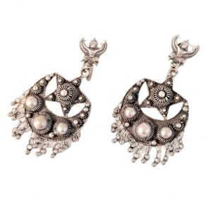 Siam Sterling Kinnaris Dangle Earrings