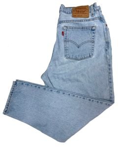 Vintage 90s Levi's 550 High Waist Tapered Leg Jeans | Mom Jeans | Fits L/XL W 34'' x L 28'' - Fashionconstellate.com