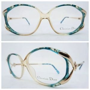 Vintage 1980s NOS Christian Dior Eyeglasses Frames Model 2481 Col 50 - Fashionconstellate.com