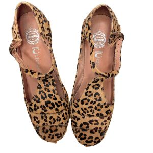 Vintage Y2K Jeffrey Campbell Cheetah Leopard fur FOXY platform Heels shoes | 8 - Fashionconstellate.com