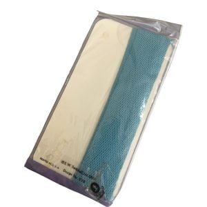 1960’s Deadstock Mod Blue Fishnet Stockings - Fashionconstellate.com