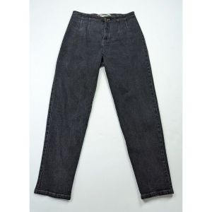 Vintage 90s Jeans Faded Black High Waist Mom by GW Jeans | Vintage 12P 12 Petite