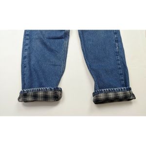 Vintage 90s Jeans Carhartt Blue Flannel Lined Relaxed Fit Men's 38 X 32 - Fashionconstellate.com