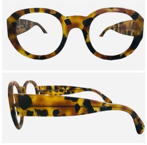 Early 2000’s Fab Animal Print Optical Frames by Selima Optique - Fashionconstellate.com