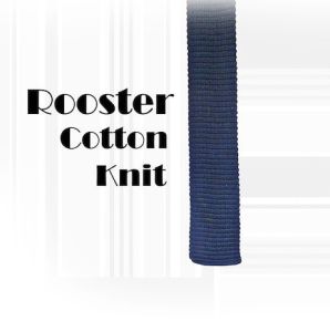 Retro Square Tie Navy Blue Cotton Knit Skinny Necktie VFG Minimalist Academia