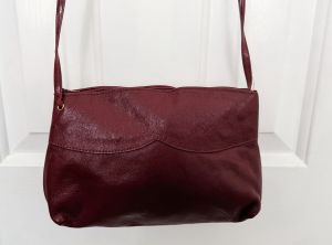 80s Crossbody Purse Burgundy Red Leather by Neiman Marcus | Vintage  - Fashionconstellate.com