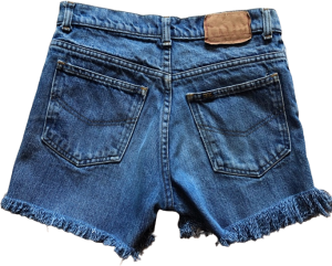70s Stonewash Cotton Denim Cutoff Jean Shorts by the Gap | 28 Waist - Fashionconstellate.com