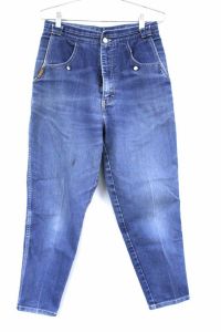 VTG 1980s High Waist Gitano Jeans  Peg Leg  28x28 S-M Goldbergs Mom Jeans