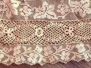 Antique Edwardian Irish crochet lace Collars Plus Cuffs Finished  - Fashionconstellate.com
