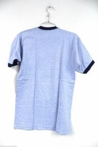 Penn State VTG Ringer T SHirt  Blue Velva Sheen XL Never Worn NOS Cotton Blend - Fashionconstellate.com
