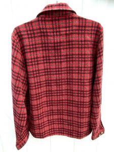 VTG WOOLRICH JOHN RICH BROS Red Plaid Wool Jacket Zip Up Coat Womens M  - Fashionconstellate.com