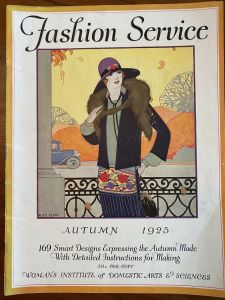 Antique Womans Institute Autumn 1925 FASHION SERVICE 169 Designs Without Pattern