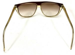 VTG Laura Biagiotti OXSOL P-712 Brown Gradient Oversized Sunglasses 70s Mens RX - Fashionconstellate.com