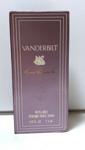 Vintage Vanderbilt Perfume Refillable Purse Spray w Box