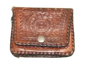 Antique Vintage CHange Purse Lot Real Morocco Leather England Ecuador Mexico - Fashionconstellate.com
