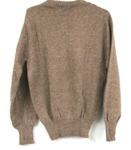 Rare VTG Mens Sweater  Indeed for Hilton M NWT 1970s  Acrylic LS Intarsia Purple - Fashionconstellate.com