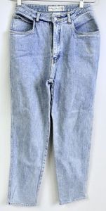 Vintage 80’s GLORIA VANDERBILT Disco Jeans Sz 12 28 x 30 Tapered Mom Jeans High