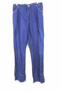VTG Deadstock Blue Bell Wrangler Maverick Straight Denim Womens Jeans 16 28x36
