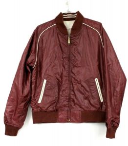 VTG CARL MICHAELS Men’s Reversible Bomber Jacket Coat Size M 1970s Korea - Fashionconstellate.com