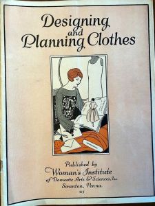 Designing and Planning clothes: #415 1920's 1925 Original  VERY GOOD