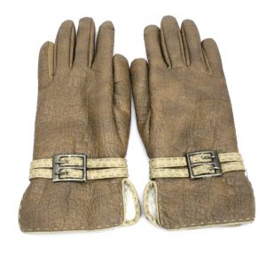 VTG Gloves Mittens Lot Van Raalte Hand Knit Solids Patterns 4 PR Peg Hangers