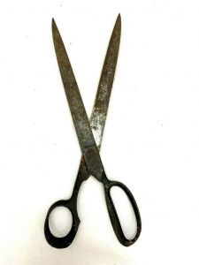 Vintage 12” Boker Tree Brand Scissors Rusty