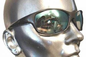 Vintage Sunglasses Hand Polished Metallic Mirror Lens 1980s - Fashionconstellate.com