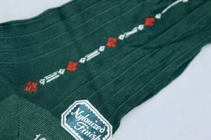 VTG Men's Cotton Rayon Dress Socks Green Genuine  Wrap 1950s NOS VTG - Fashionconstellate.com