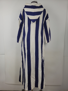Vintage 70's Beach Pool Robe Striped Cover-Up Fun Fashions by Cole of California - Fashionconstellate.com