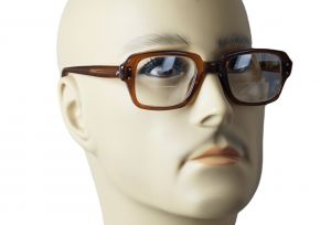 Vtg Thick Brown Oversized Eyeglasses by USS - Fashionconstellate.com