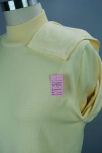Pale Yellow Silk Turtleneck Sweater by Pendleton, Deadstock with Tags, Sz  - Fashionconstellate.com